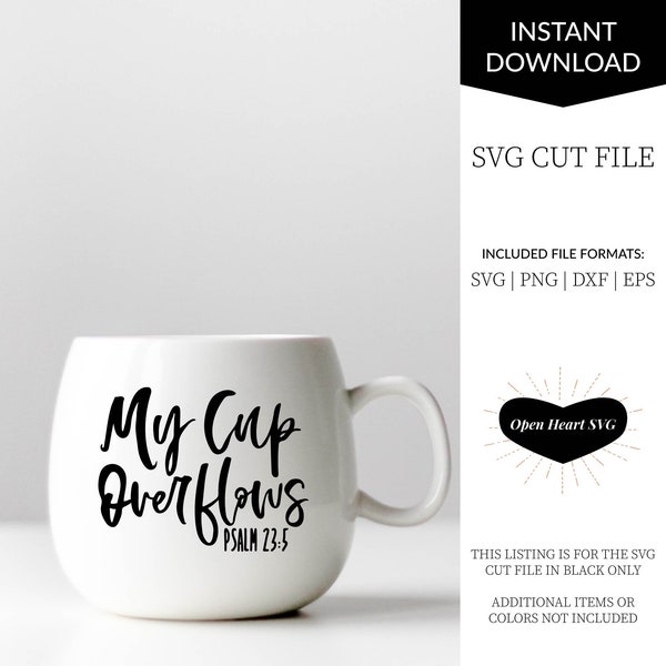 My Cup Overflows - Etsy