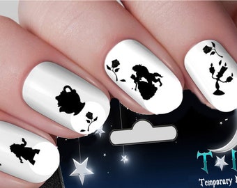 christmas 2018 beauty and the beast disney nail decals nail art wraps water transfers nails decals nail stickers ti221 - Disney Christmas Nails christmas 2018 beauty and the beast disney nail decals nail art wraps water transfers nails decals nail stickers ti221 - Disney Christmas Nails