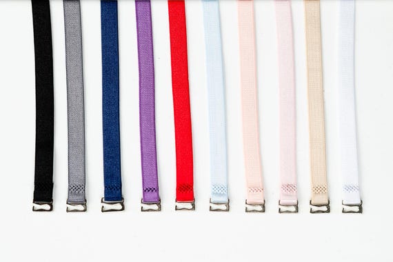 Cinghie Trasparenti Per Reggiseno (3 Paia) – Invisibili, Regolabili, Antiscivolo, Larghezze Multiple - 3