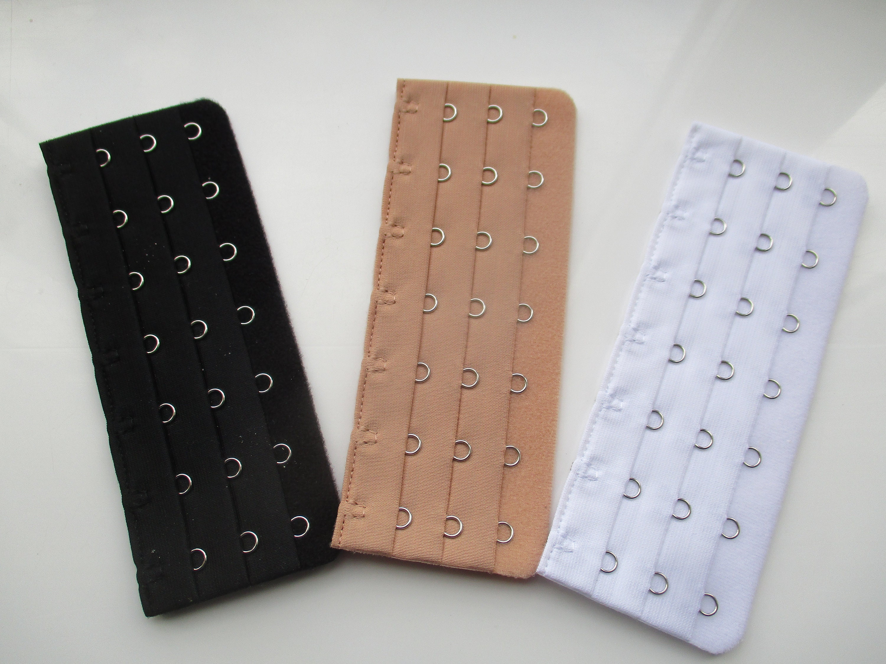 Bra Extender / CORSET EXTENDER 7 Hook 3 Positions Corset Bra Extender 2 PIECES Pack of 2 Pieces