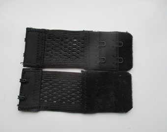 Bra Extender 2 HOOK ,3 POSITIONS -Elastic Bra Extension Strap