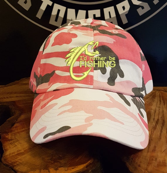 I/'D RATHER BE FISHING BASEBALL CAP