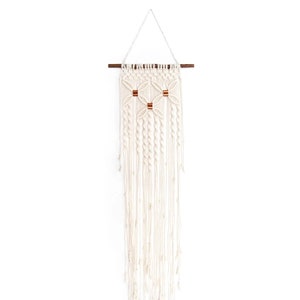 RESERVED LISTING for Molly Macrame Wall Hanging Kit, 3 Flowers by Solid Oak