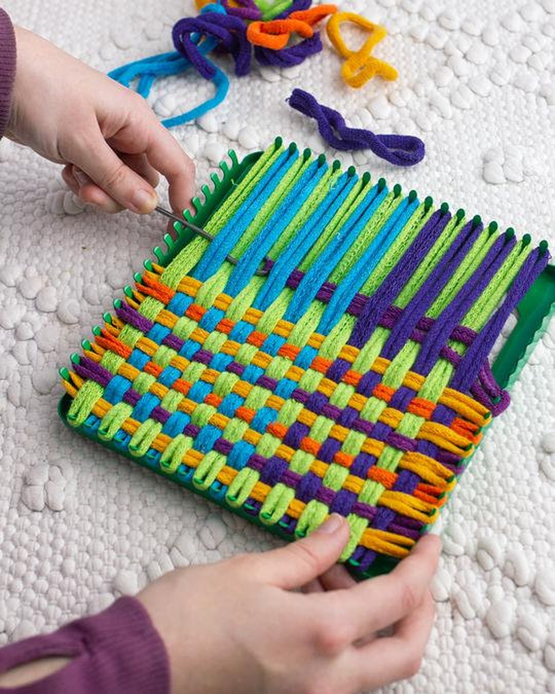 DIY Potholder Kit 7 Metal Loom by Harrisville Etsy