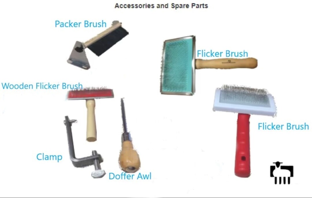 Brother Parts & Accessories, Drum Carder, Accessory Kits, Belts, Packer