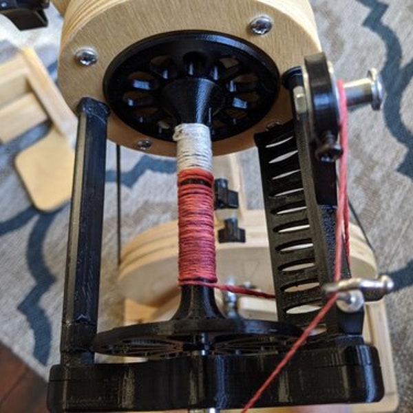 PaulyWinder by Spinolution, Auto Yarn Winder for Spinolution Spinning Wheels