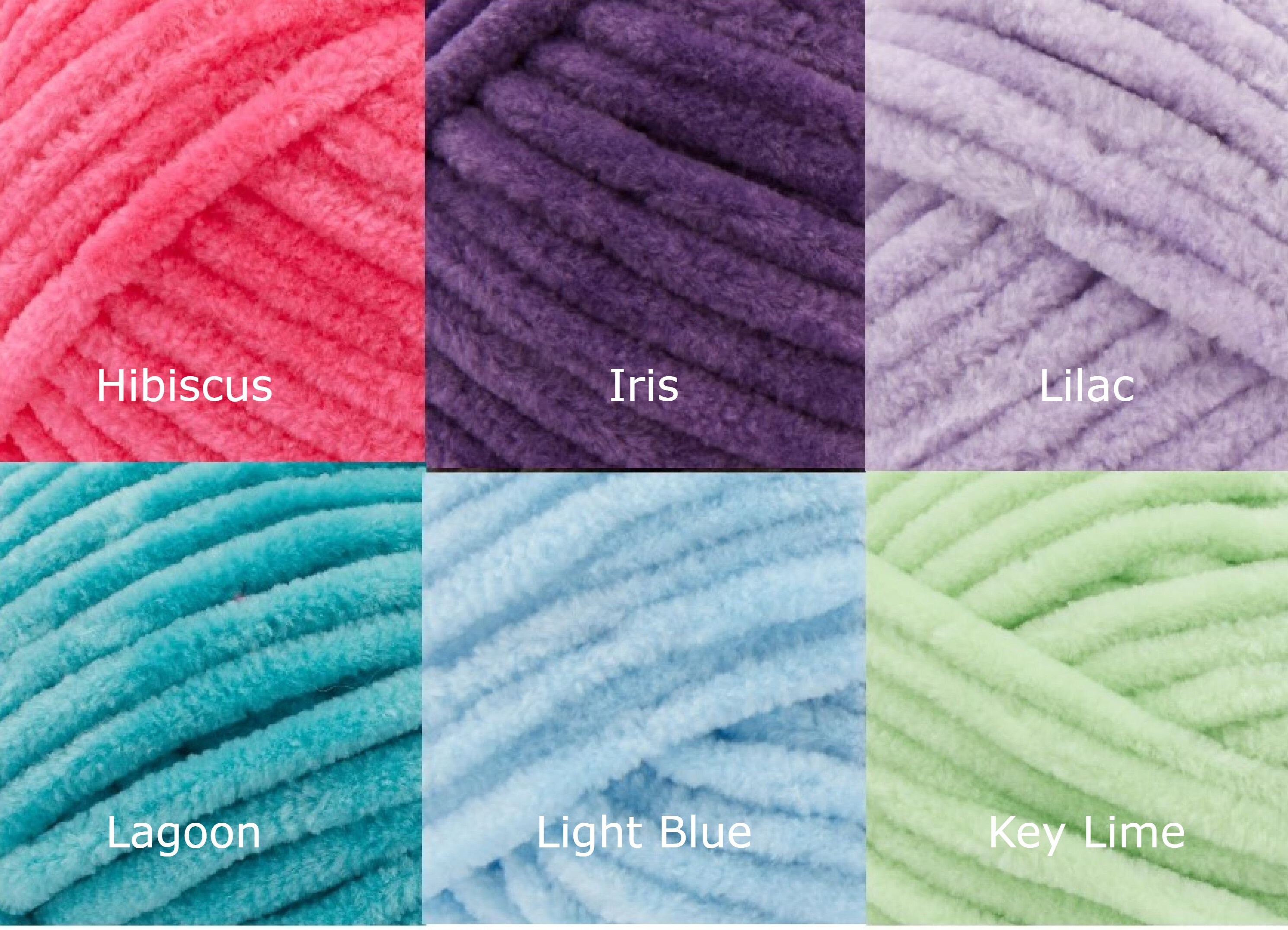  Premier Yarns Basix Chenille Yarn, Made of Polyester, Super  Bulky Yarn for Crocheting and Knitting, True Blue, 10.5 oz, 220 yards
