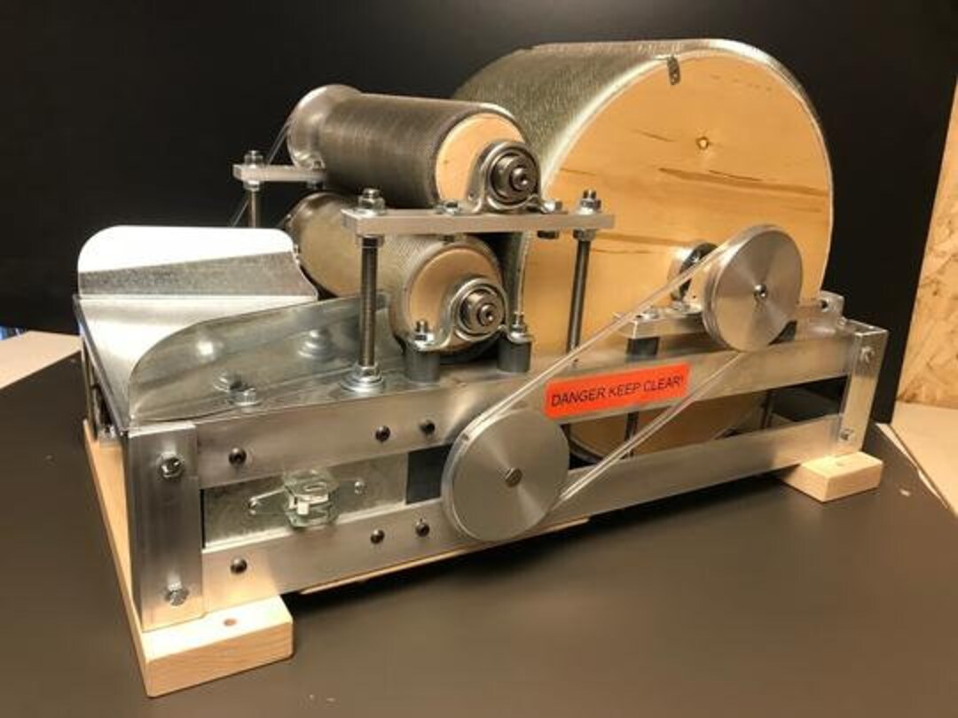 Supercard Triple Drum Carder Pat Green High Production Etsy UK