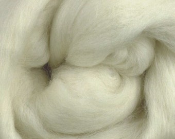Sale Today! Corriedale Wool Roving, Natural Ecru White Wool, Bulk, Wholesale, Lb, Pound
