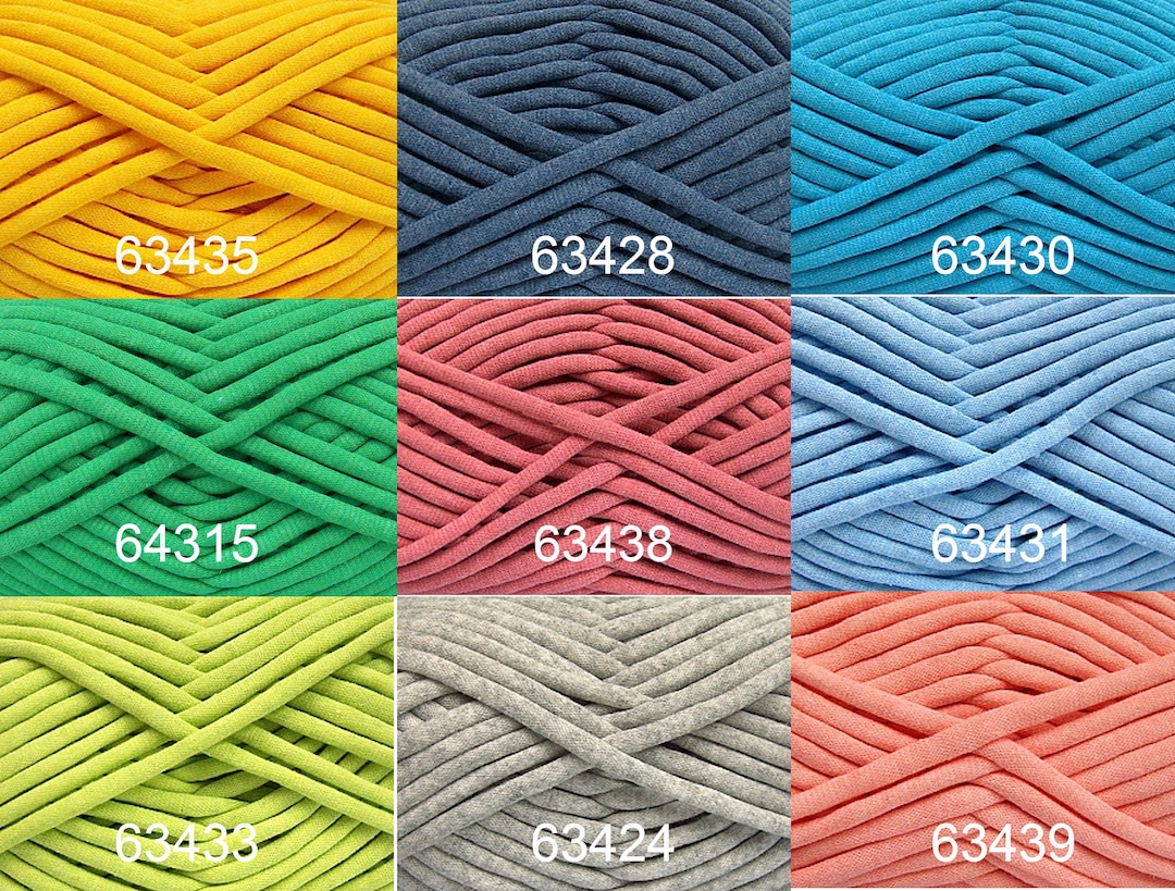 Cotton Tube Yarn, Super Bulky Tube Yarn, Etsy