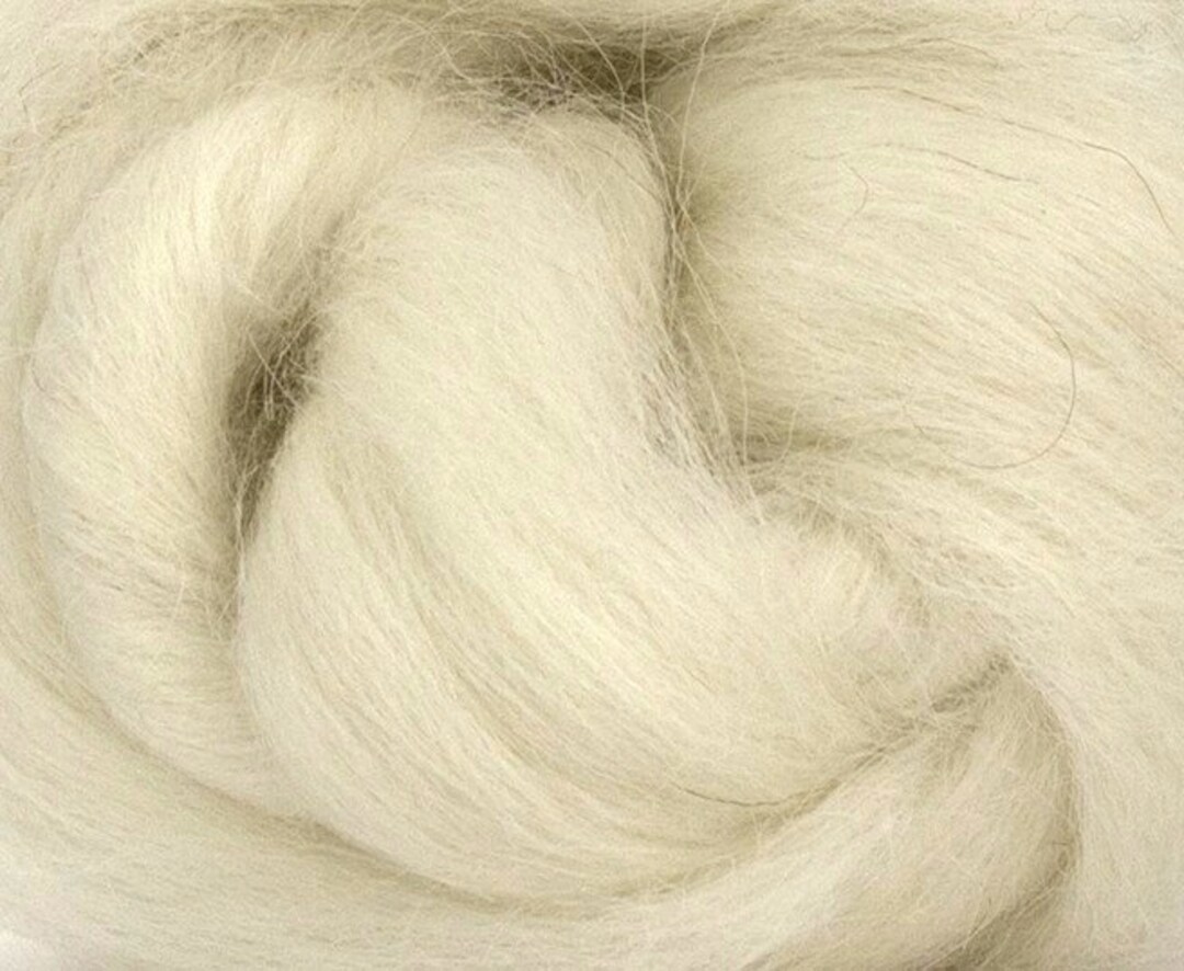 Sale Today Eider White Wool Roving, Bump, Natural Top Wool, Wholesale ...