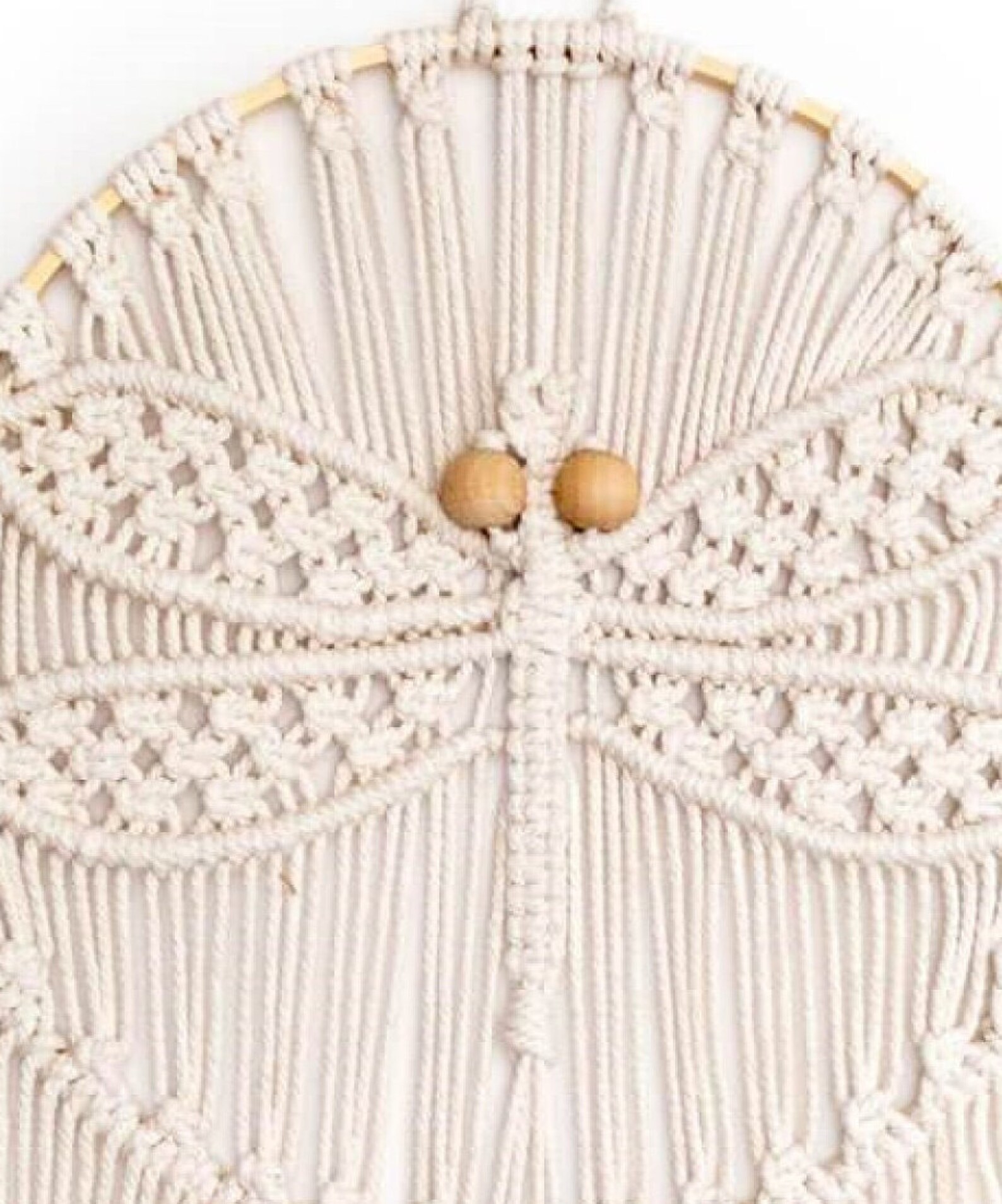 Macrame Dragonfly Wall Hanging Kit Retro Home Decor DIY Etsy