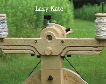 Lazy Kate for SpinOlution Spinning Wheels, Yarn Holder, Spinning Wheel Accessory