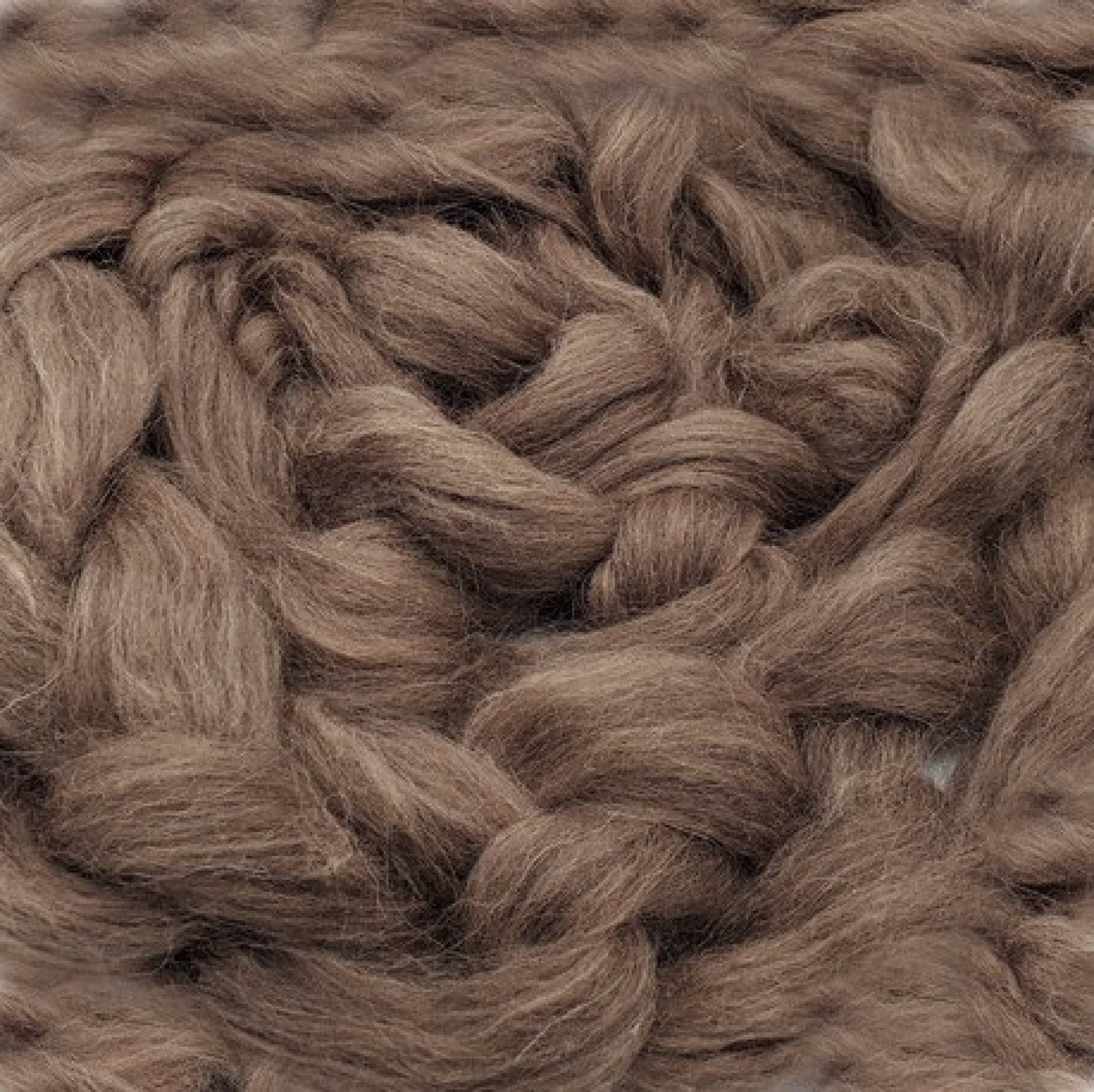 Pure Wool Brown Giant Yarn Super Bulky Chunky Yarn for Knitting