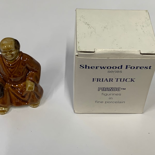 English Wade Friar Tuck Figurine. Robin Hood