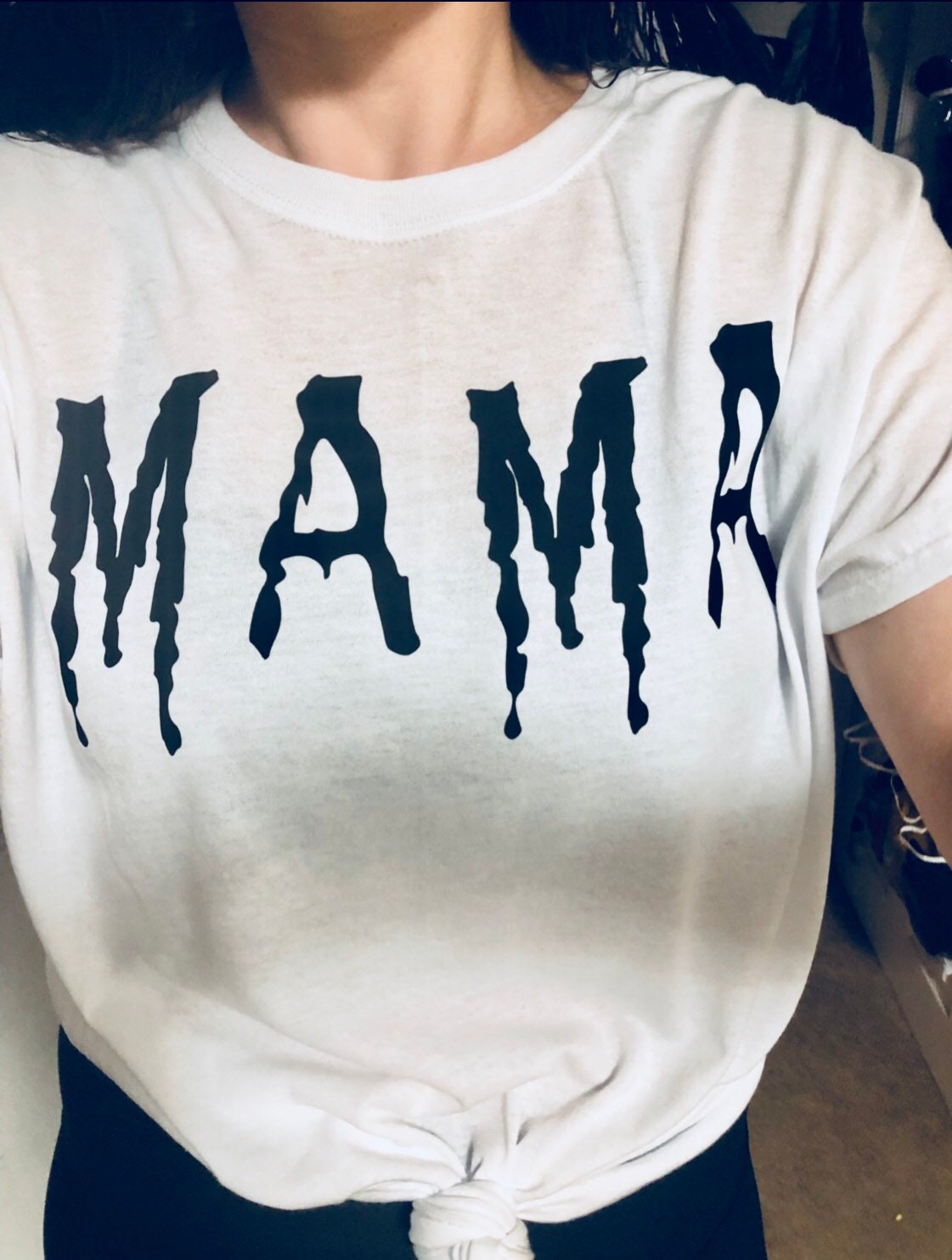 Mama tee shirt halloween | Etsy