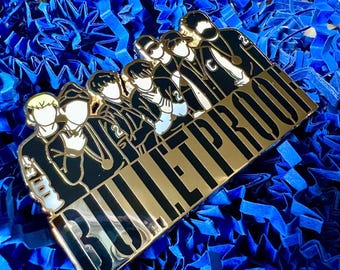2013 KPOP Bulletproof Enamel Pin