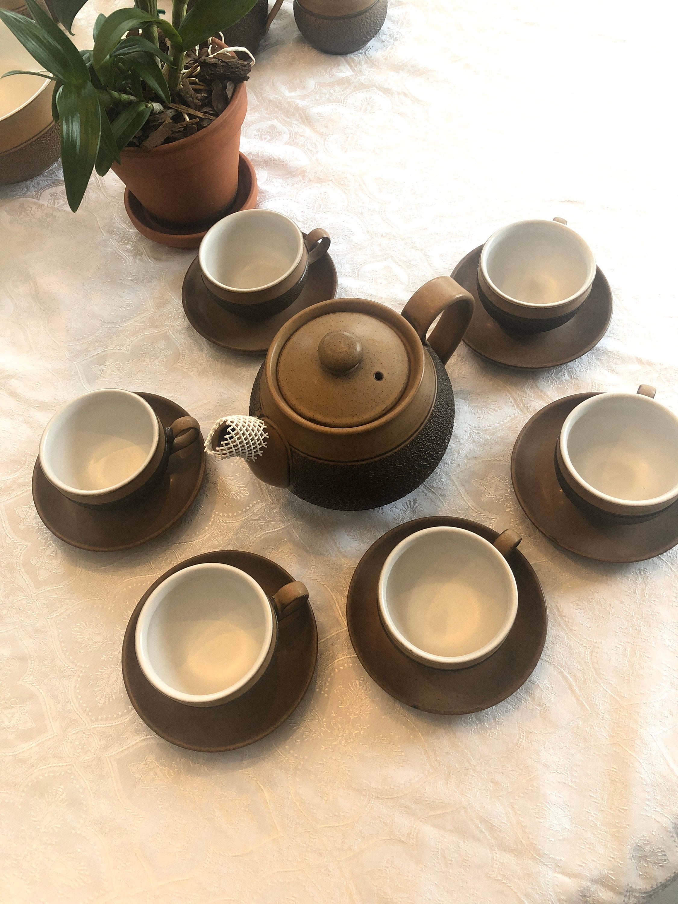 Denby Cotswold Tea Set Etsy