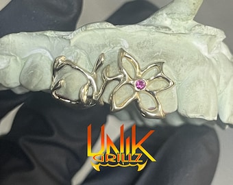 Custom Grillz- Floral