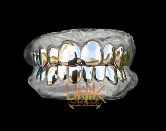 Custom High Polished Solid Grillz
