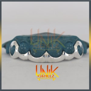 Custom Cursive Front Bar Grillz