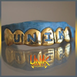 Custom Openface Letters Grillz