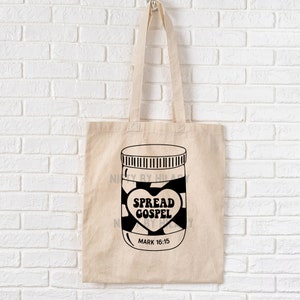 Spread Gospel PNG, Spread Gospel Svg Jar, Cute Christian Design PNG