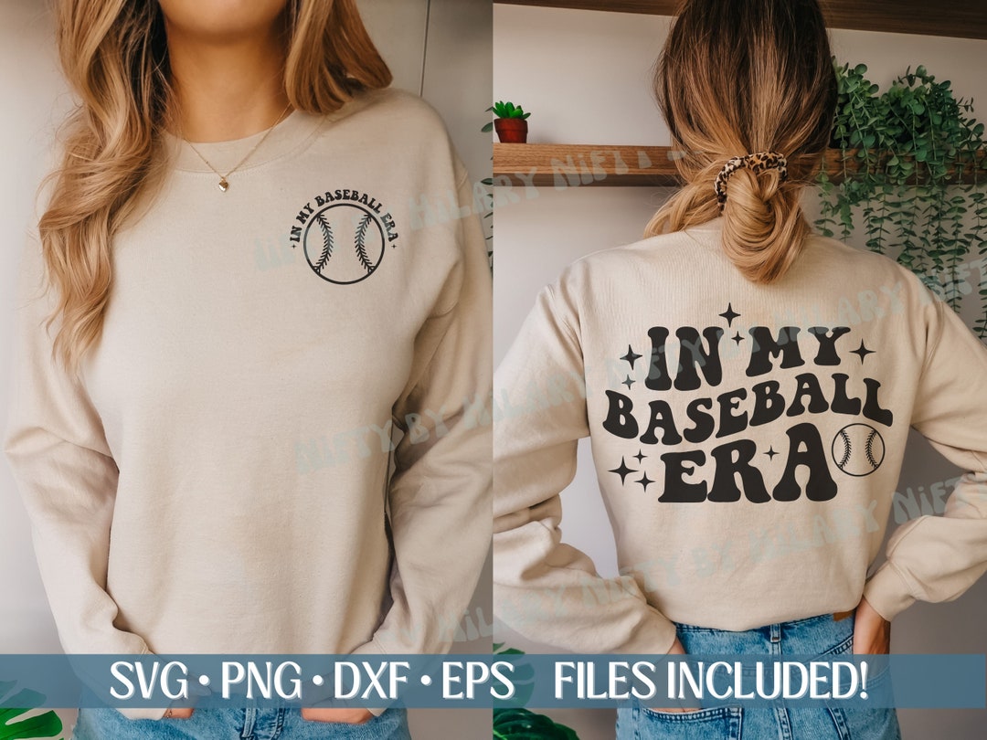 In My Baseball Era, Baseball Era Design in SVG PNG Dxf Eps, Baseball