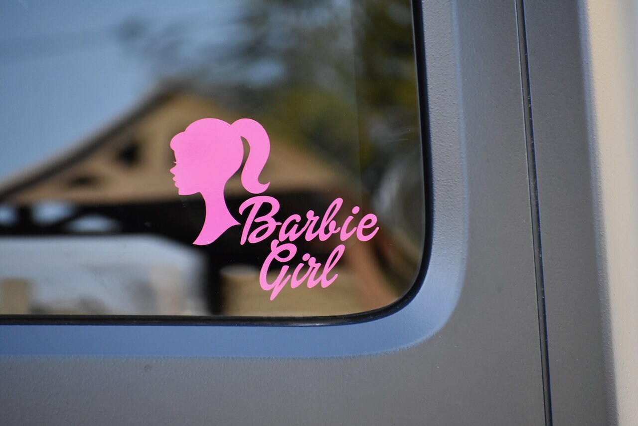 barbie jeep decals