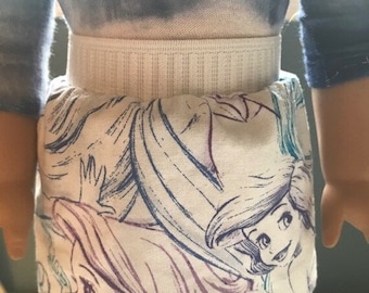 18-inch doll Ariel skirt