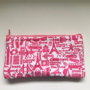Pink pencil case