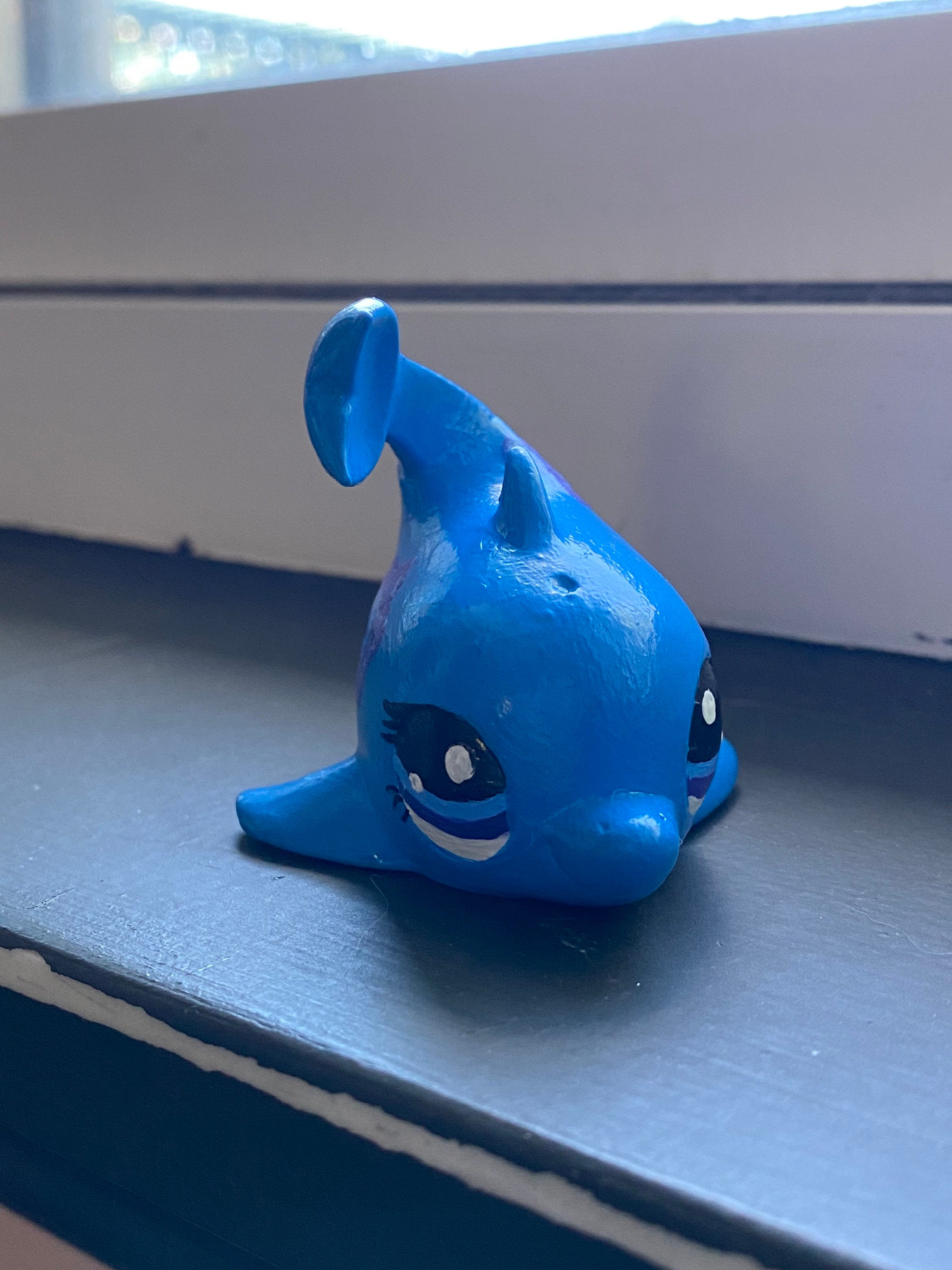 どるふぃん　オーダー Blue Custom LPS Dolphin - Etsy