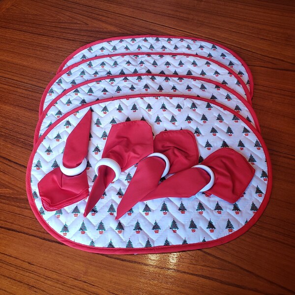 Placemat Napkin Set Etsy