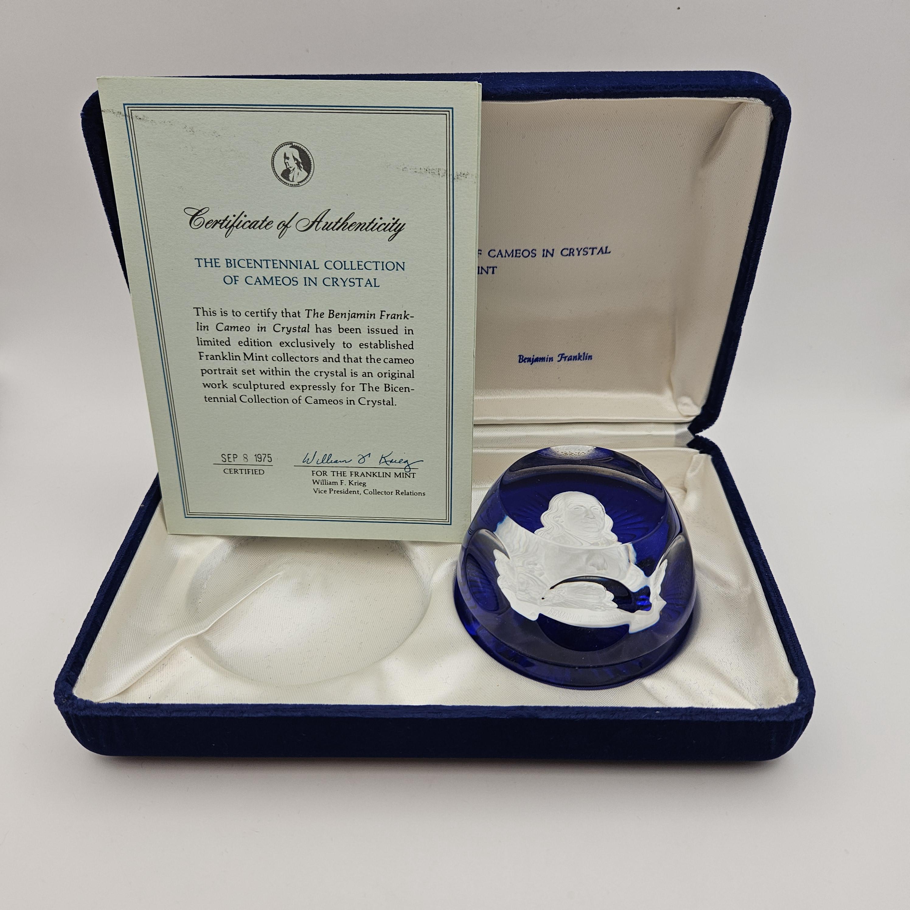 Baccarat Franklin Mint - Etsy