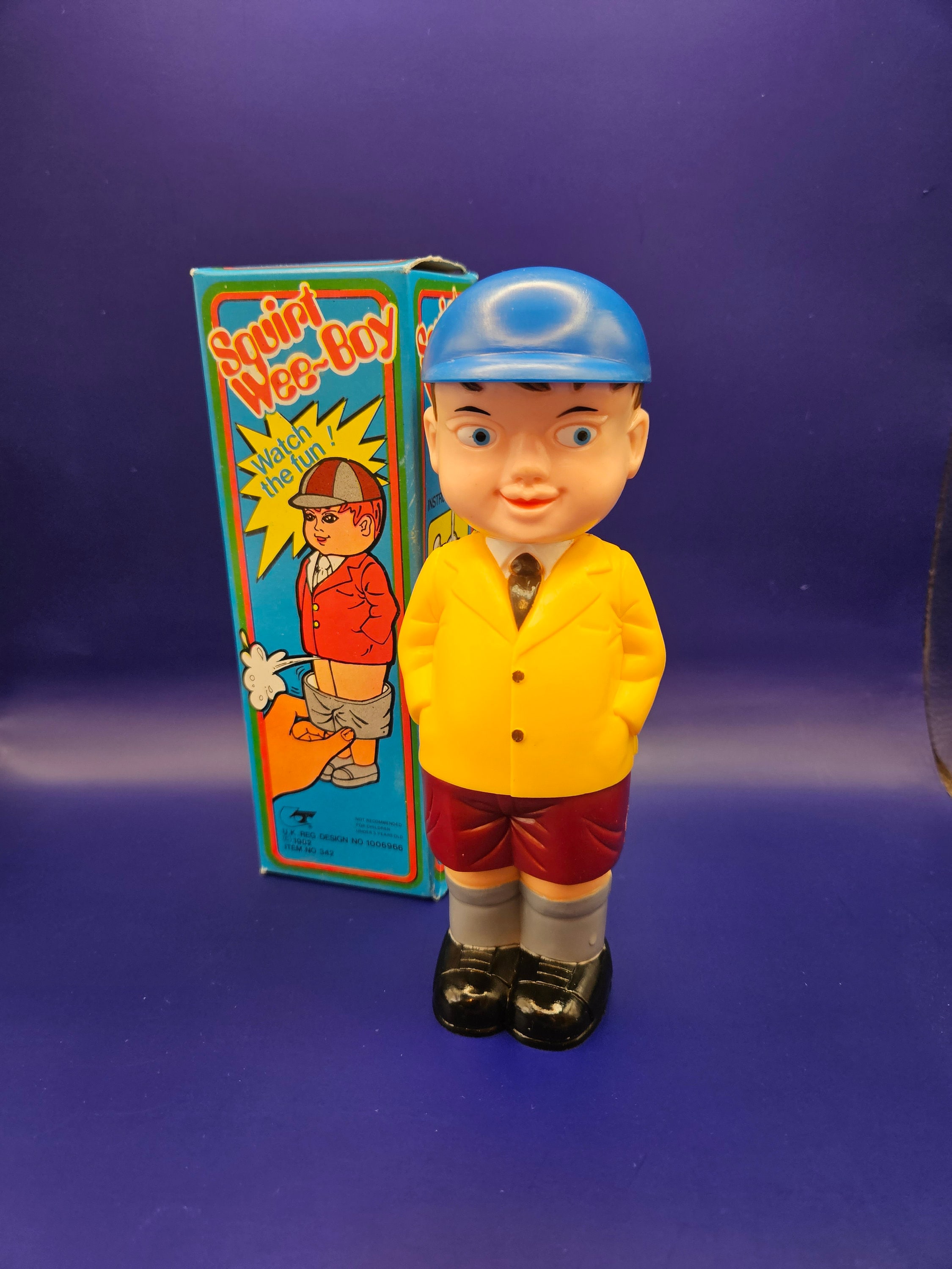 希少Squirt Wee Boy水鉄砲1982年海外おもちゃ輸入おもちゃ