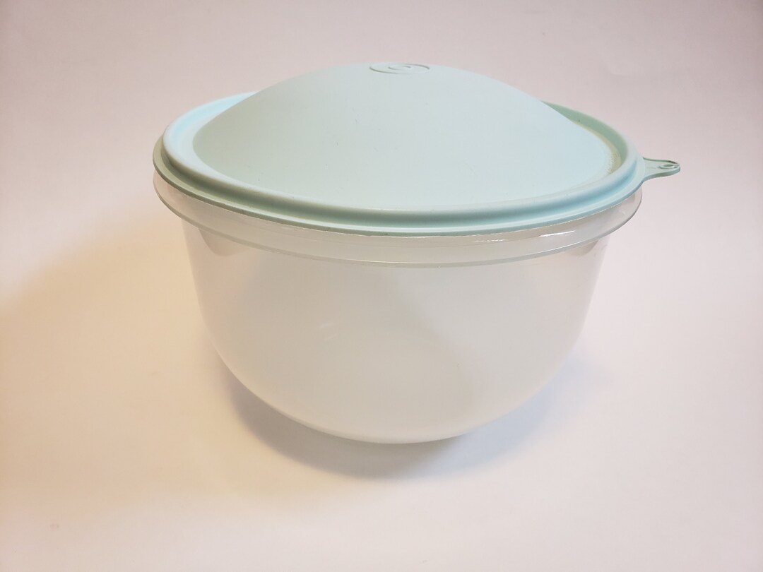 Tupperware Lettuce Keeper Mint Lid No Spike Etsy