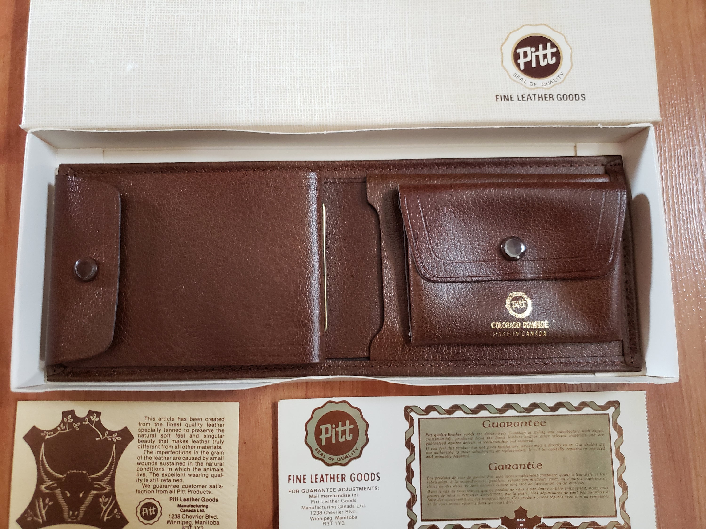 Fine clearance leather goods