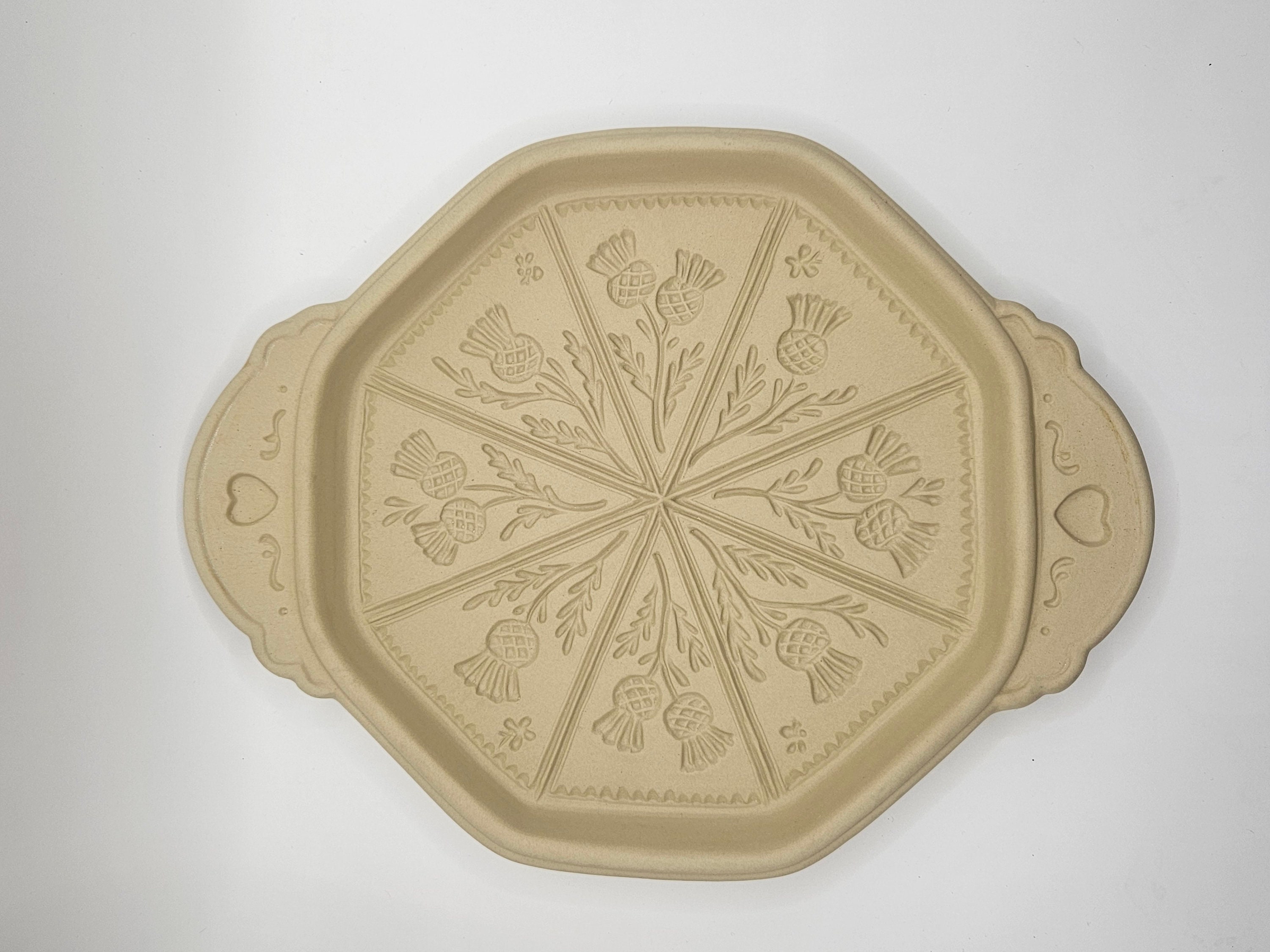 Thistle shortbread pan for bakers