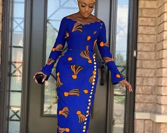ankara long dresses 2019