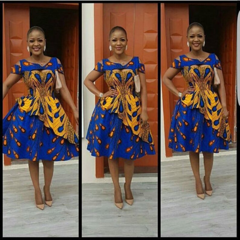african midi dress