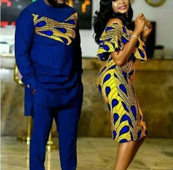 african wedding outfits for couples