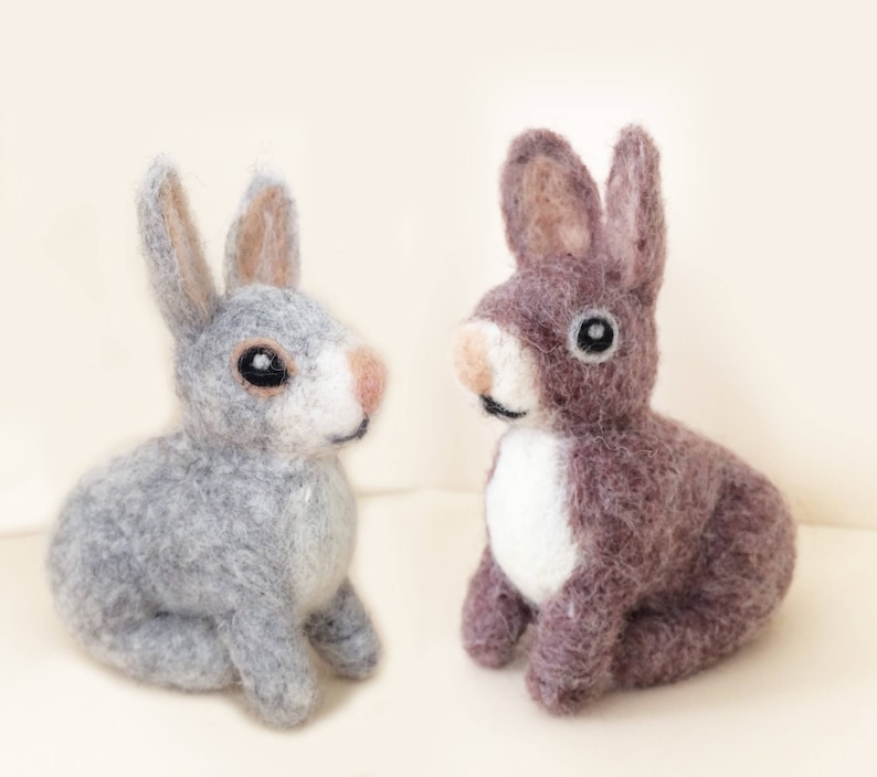 Needlefelted Bunny Needle Felted Bunny Needle Felted Rabbit Etsy