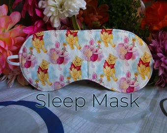 Máscara para dormir / Máscara para dormir / Máscara para los ojos / Ayuda para dormir / Máscara de viaje / Regalos para frikis / Hecho a mano / Sueño terapéutico / Cubierta para los ojos / Accesorio para dormir