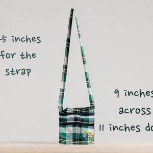 Handgemachte Crossbody-Tasche / Geldbeutel / Tote Bag / Schultasche / Schultertasche / Tasche mit Taschen / Geschenk für Sie / Besondere Anlässe / Einzigartiges Geschenk