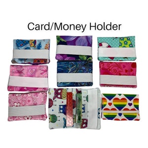 Porte-monnaie / Mini portefeuille / Porte-cartes / Accessoires ringard / Portefeuille en tissu / Porte-cartes / Porte-cartes / Petite idée cadeau / Anniversaire