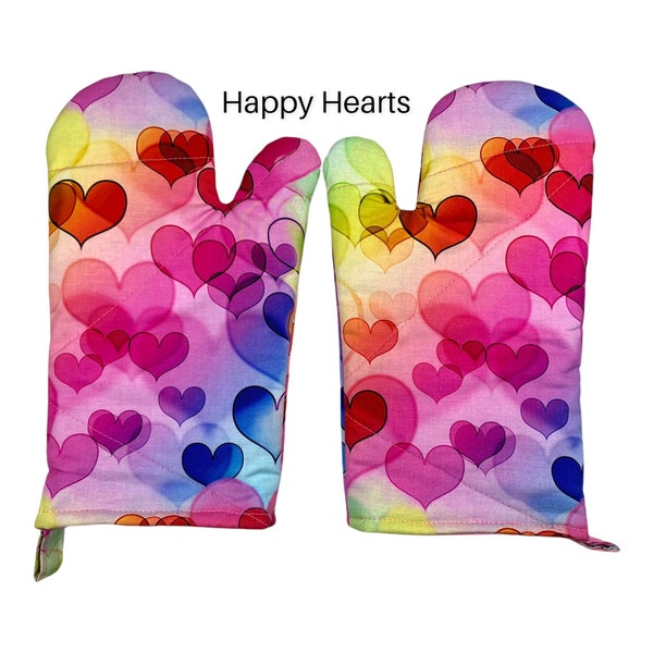 Oven Mitts / Oven Gloves / Pride Present / Gift For Her, Them / LGBTQ / Kitchen Decor / Cooking / Baking / Dinnerware / Gender Neutral Item