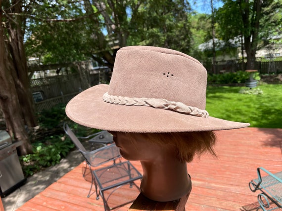 Aussie Bush Hat Leather Made In Australia Origina… - image 5