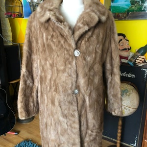 Vintage Pastel Mink Fur Coat Real Fur Harvey Lewis Furs Minneapolis ...