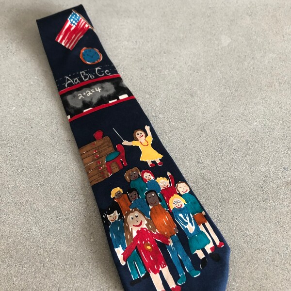 personalised teacher tie