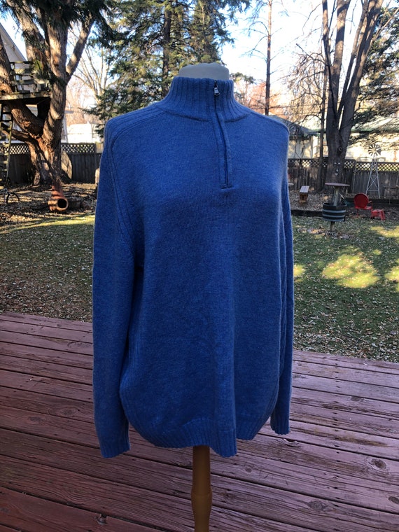 royal blue cashmere sweater